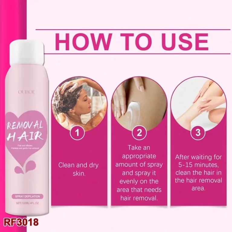 120ML Hair Removal Spray – Fast & Painless Formula