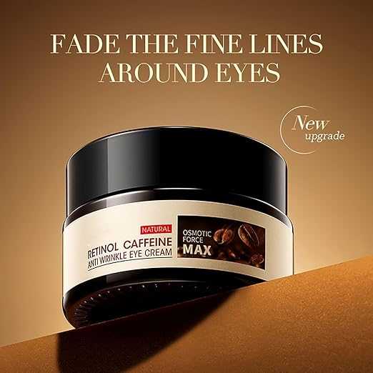 SADOER Retinol Caffeine Anti-Wrinkle Eye Cream – Hydrating Formula