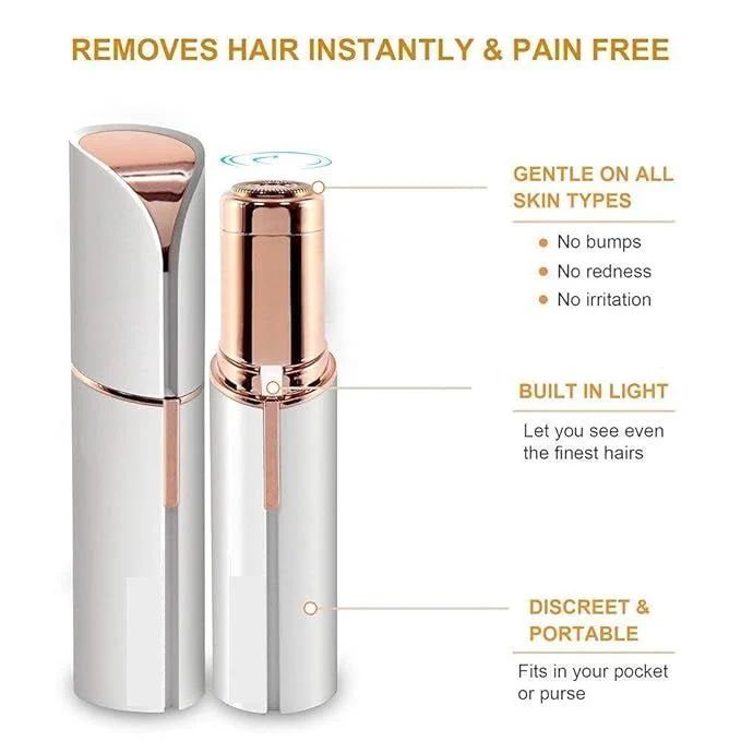 Facial Hair Remover – Quick & Painless Grooming Tool