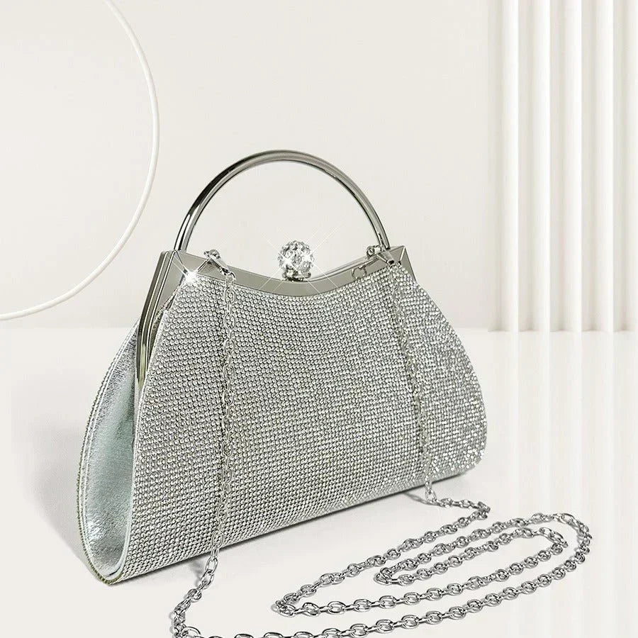 Fashion Personality Diamond Stud Portable Women&