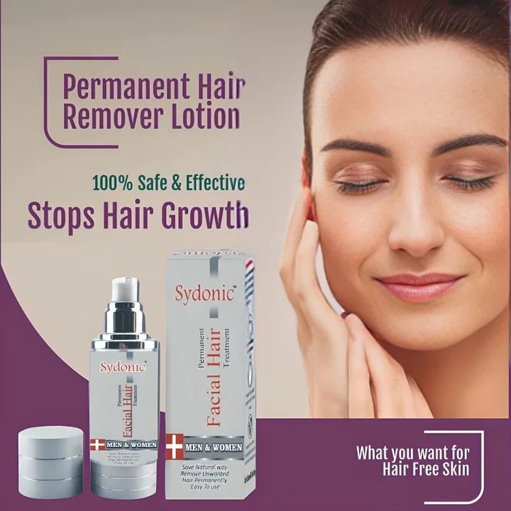 Sydonic Permanent Facial Hair Removal – Smooth Skin Solution