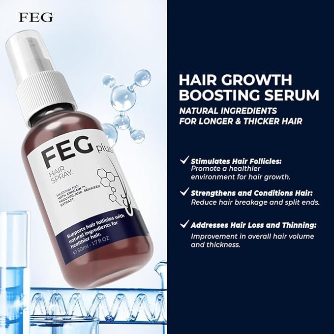 Hair Growth Spray PLUS – 5% Minoxidil Follicle Activator