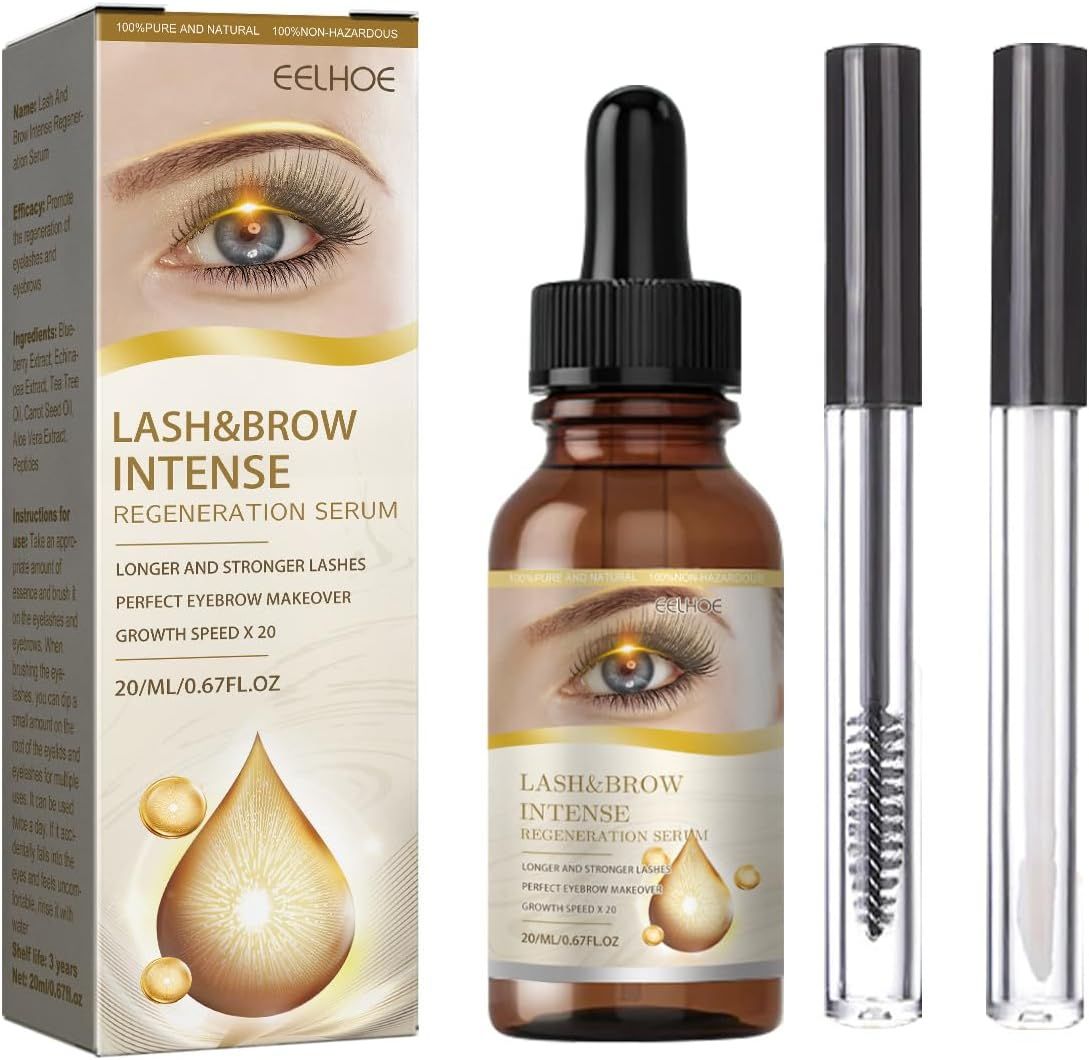 Lash & Brow Intense Regeneration Serum – Eyelash & Eyebrow Growth Booster