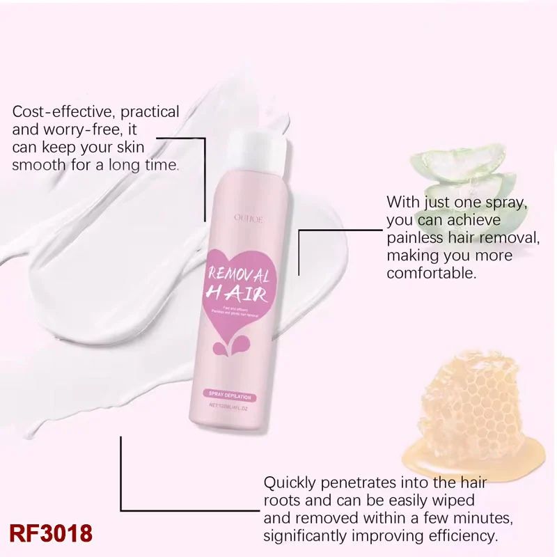 120ML Hair Removal Spray – Fast &amp; Painless Formula