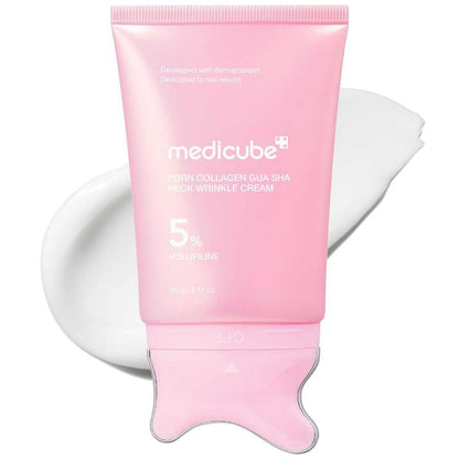 Medicube Neck Wrinkle Cream – Firming Gua Sha Applicator Cream