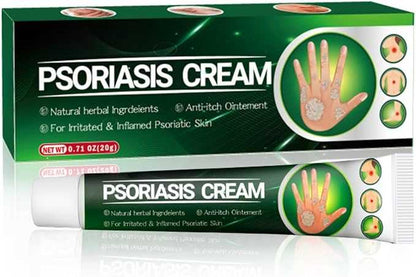 Psoriasis Relief Cream – Herbal Plant Extract Soothing Formula