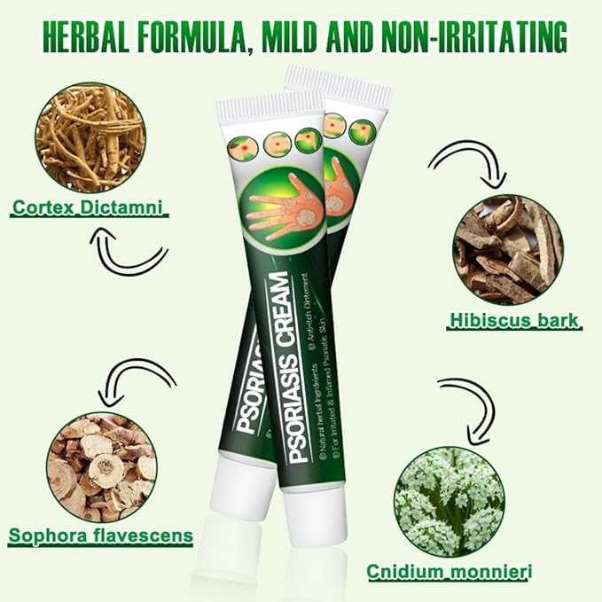 Psoriasis Relief Cream – Herbal Plant Extract Soothing Formula