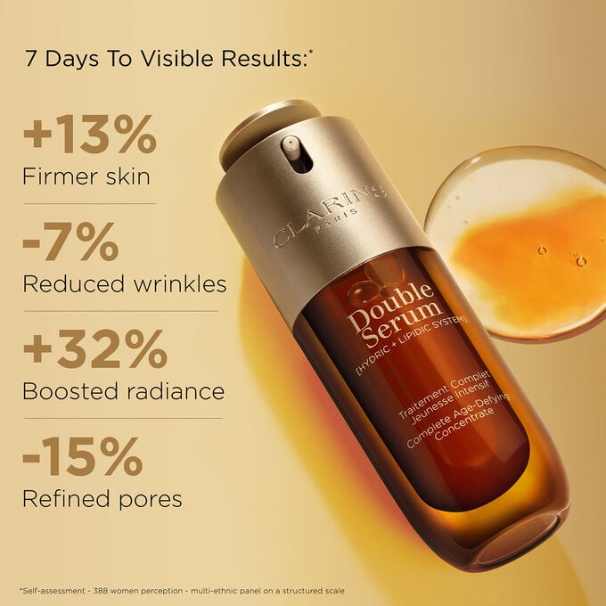 Clarins Double Serum – Anti-Aging &amp; Firming Face Serum