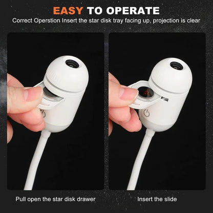 Portable Mini USB Starry Sky Projection Lamp