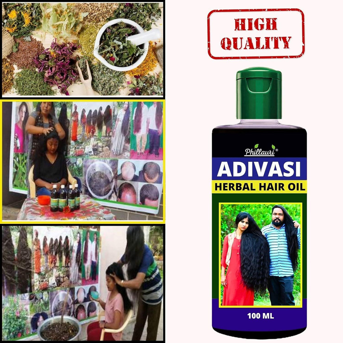 Adivasi Original Herbal Hair Growth Oil – Ayurvedic Formula