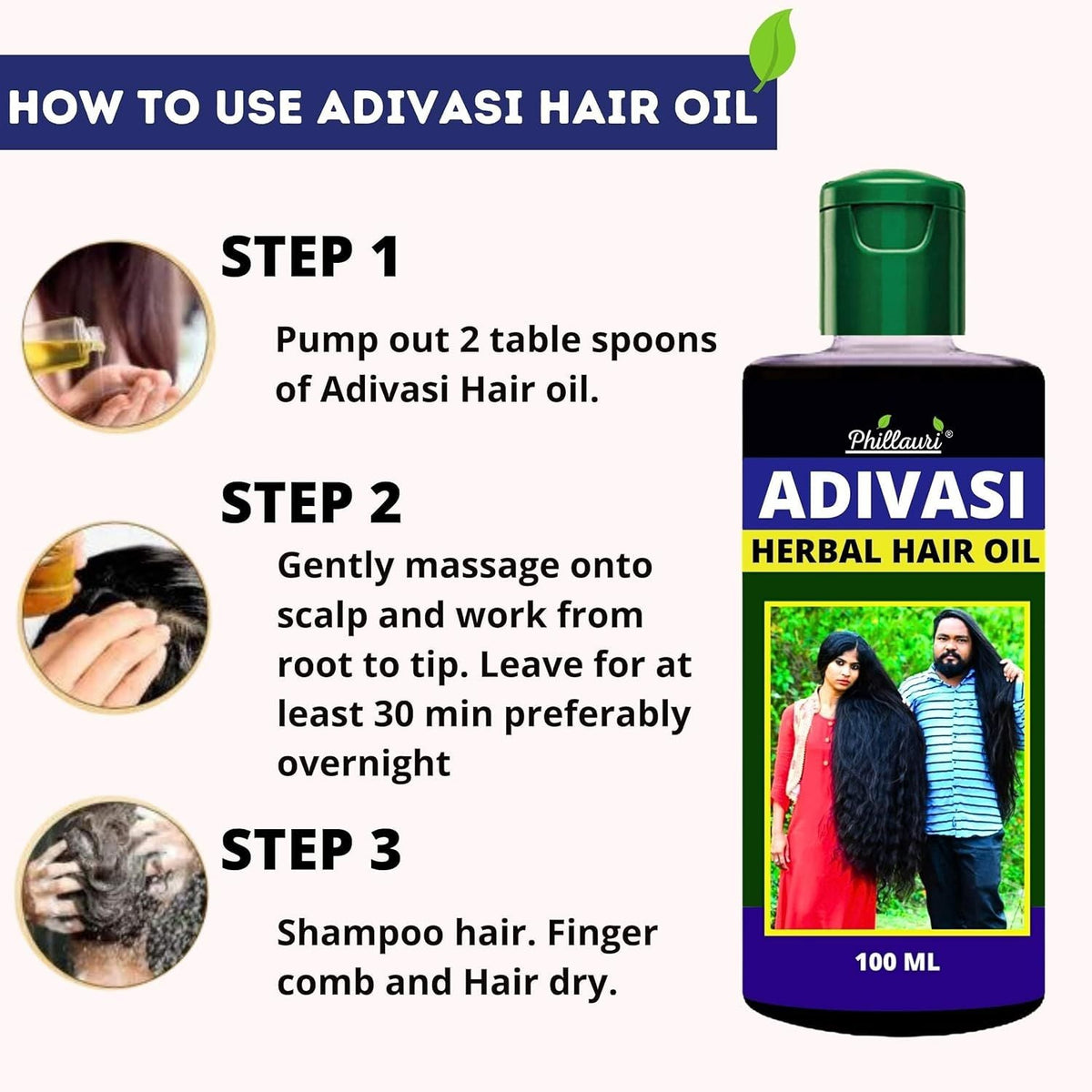 Adivasi Original Herbal Hair Growth Oil – Ayurvedic Formula