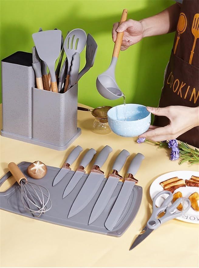 19-Piece Kitchen Utensil Set – Complete Cooking Tools Kit