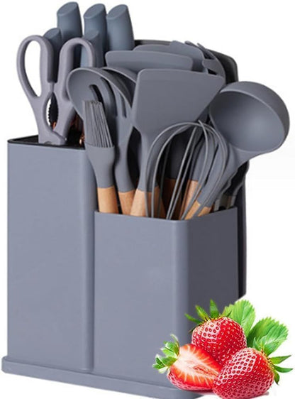 19-Piece Kitchen Utensil Set – Complete Cooking Tools Kit