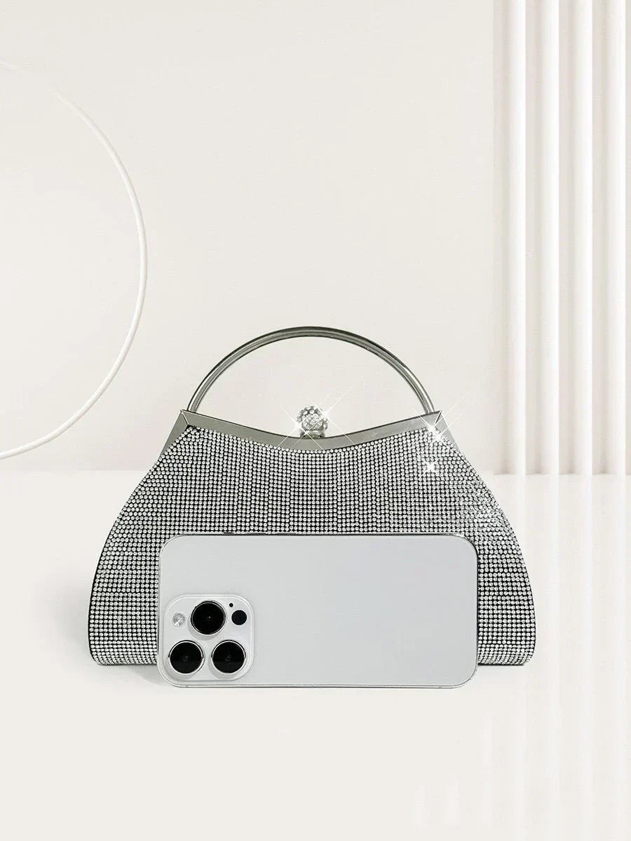 Fashion Personality Diamond Stud Portable Women&