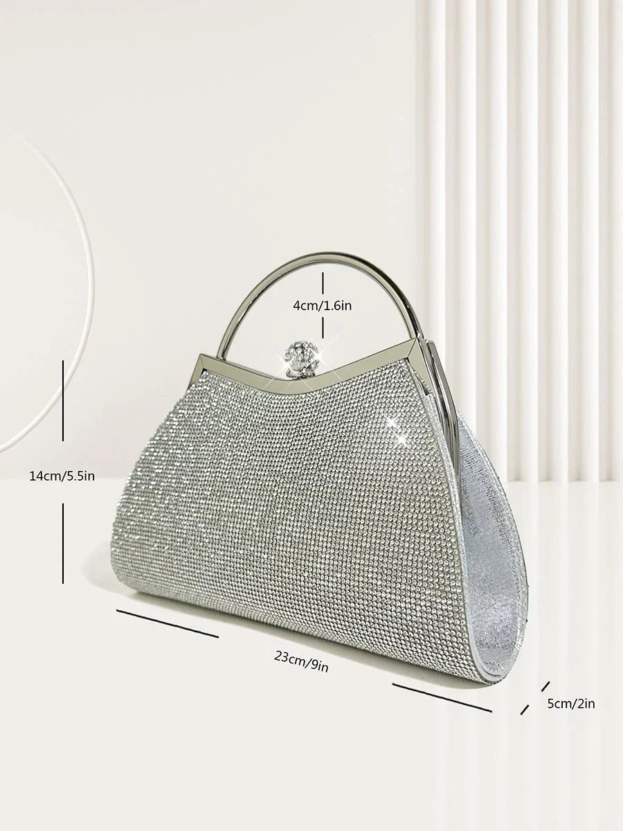 Fashion Personality Diamond Stud Portable Women&