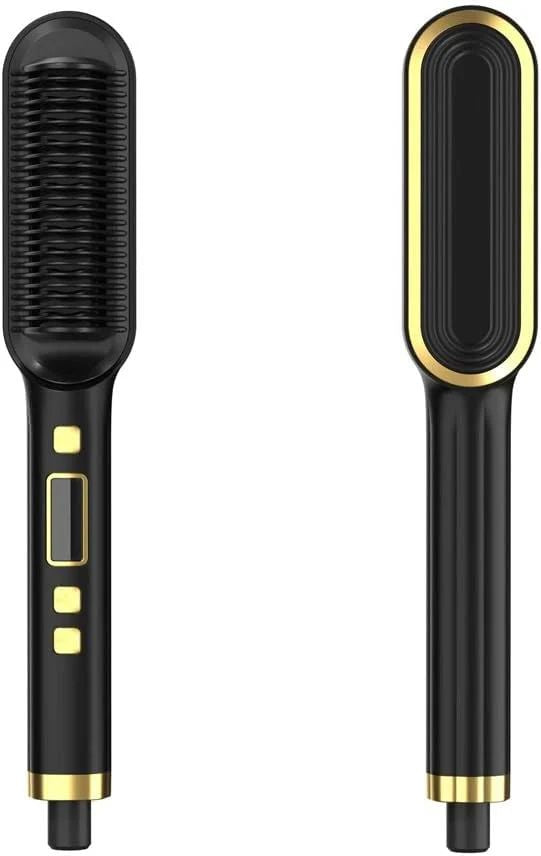 Ionic Hair Straightener Comb – Smooth &amp; Silky Styling Brush