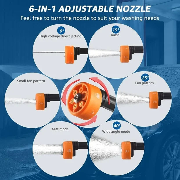 Portable High Pressure Cleaning Gun | مسدس تنظيف عالي الضغط متقل