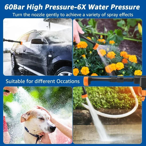 Portable High Pressure Cleaning Gun | مسدس تنظيف عالي الضغط متقل