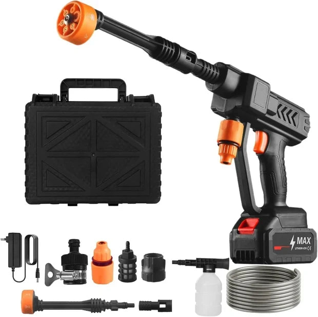 Portable High Pressure Cleaning Gun | مسدس تنظيف عالي الضغط متقل