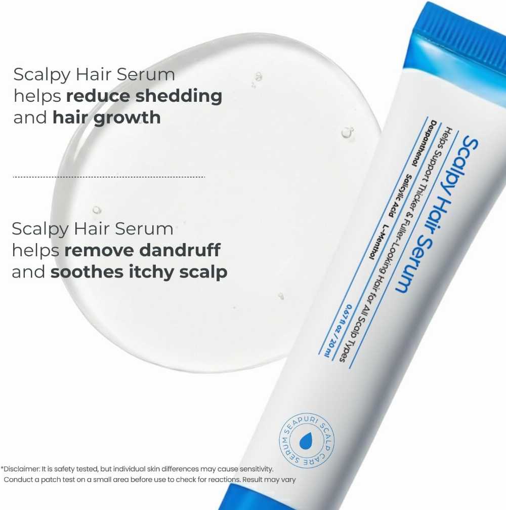 Scalpy Hair Growth Serum 20ml – Clinically Tested for Hair Loss &amp; Thinning