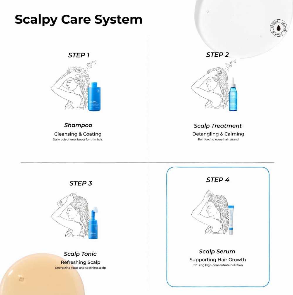 Scalpy Hair Growth Serum 20ml – Clinically Tested for Hair Loss &amp; Thinning