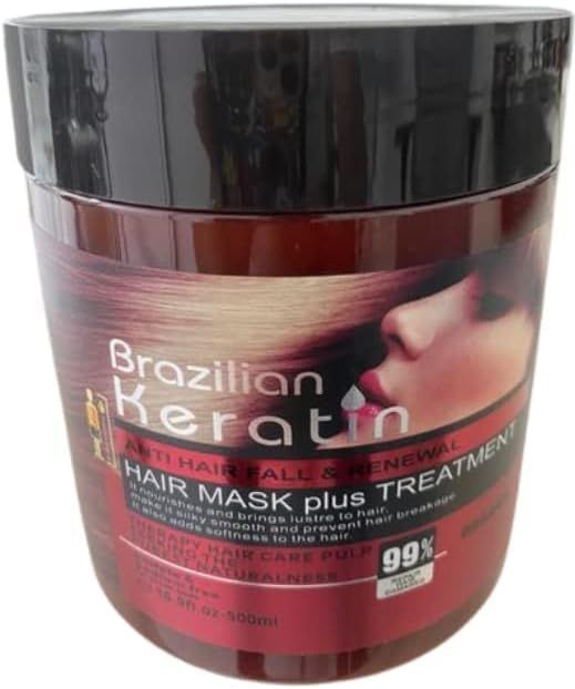 Keratin Hair Mask – Deep Repair &amp; Smoothing Treatment