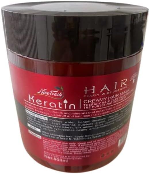 Keratin Hair Mask – Deep Repair &amp; Smoothing Treatment