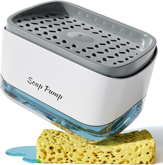 Manual Kitchen Soap Dispenser – Sleek Sink-Side Pump Bottle
