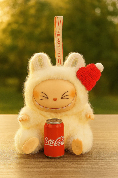 Labubu - Soft Plush Keychain