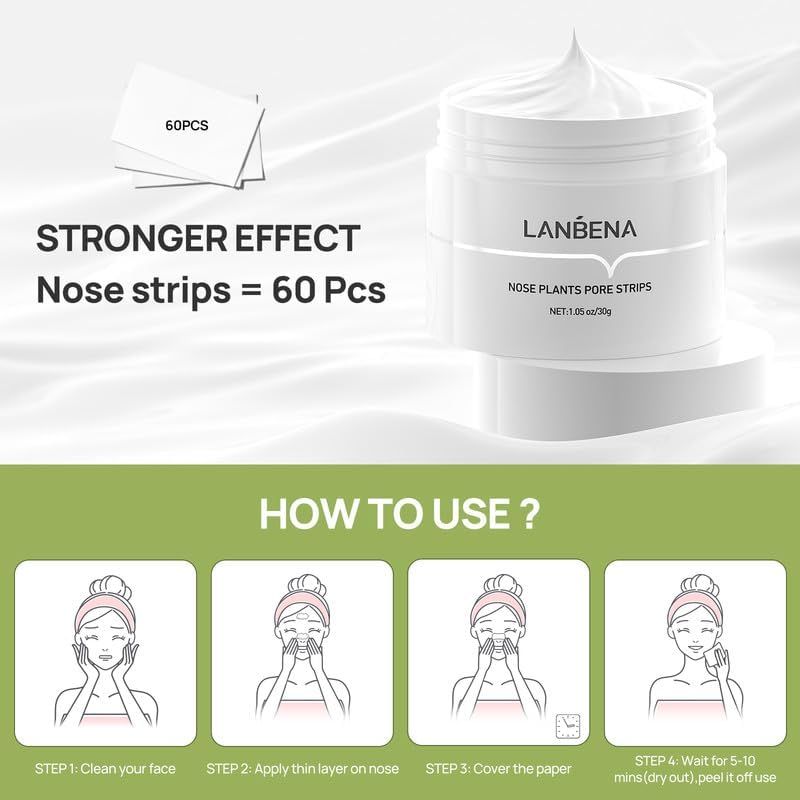LANBENA Blackhead Remover Pore Cleansing Cream