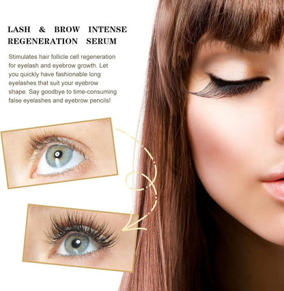 Lash &amp; Brow Intense Regeneration Serum – Eyelash &amp; Eyebrow Growth Booster
