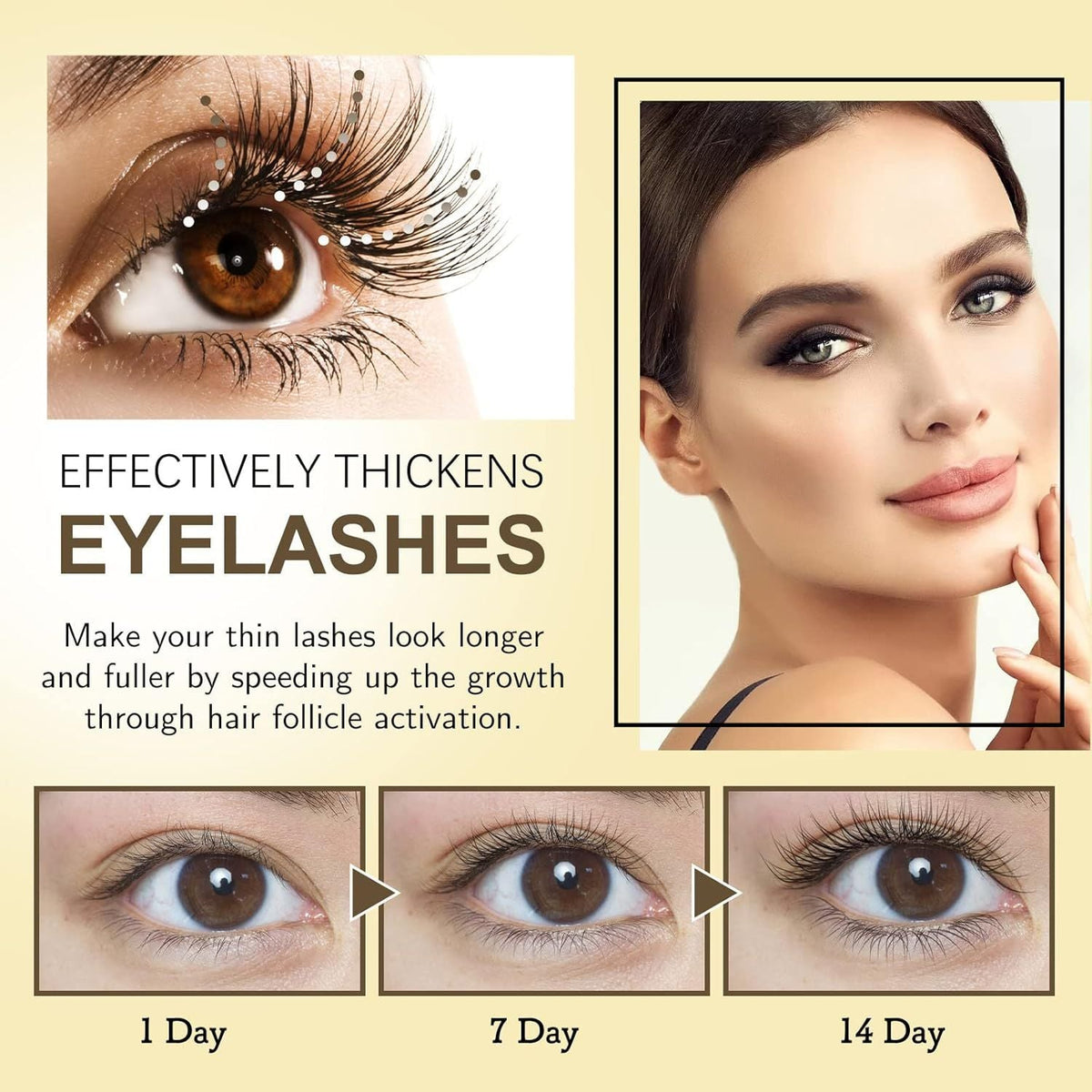 Lash &amp; Brow Intense Regeneration Serum – Eyelash &amp; Eyebrow Growth Booster