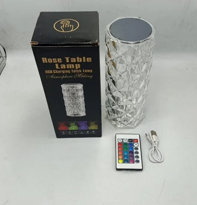 CrystalGlow™ – Premium Crystal LED Table Lamp