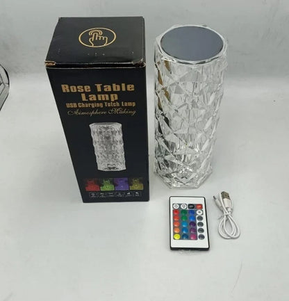 CrystalGlow™ – Premium Crystal LED Table Lamp