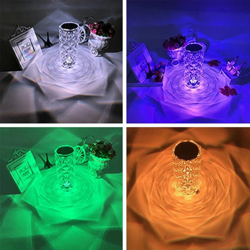 CrystalGlow™ – Premium Crystal LED Table Lamp