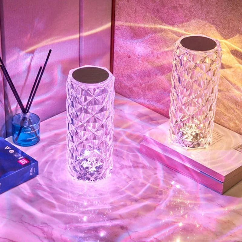 CrystalGlow™ – Premium Crystal LED Table Lamp