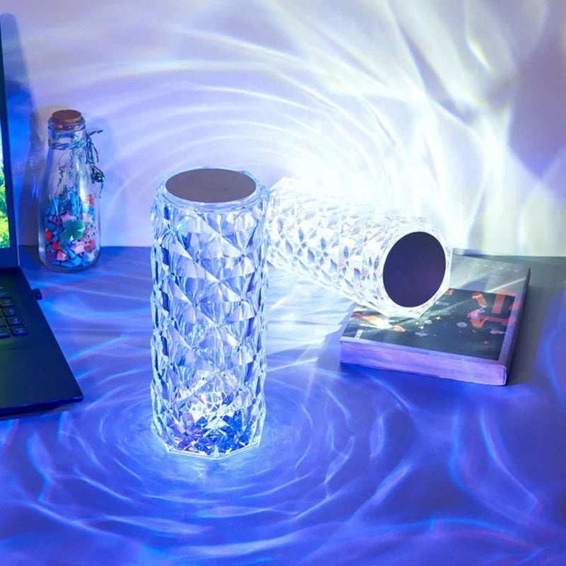 CrystalGlow™ – Premium Crystal LED Table Lamp