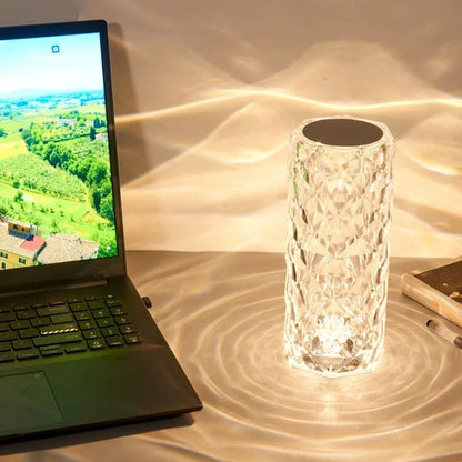 CrystalGlow™ – Premium Crystal LED Table Lamp