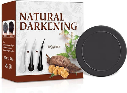 Natural Organic Hair Darkening Shampoo Bar &amp; Conditioner