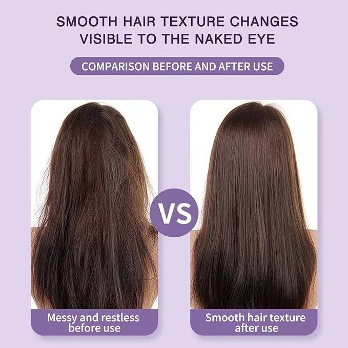 Portable Ionic Hair Straightener Comb – Frizz Control On-The-Go