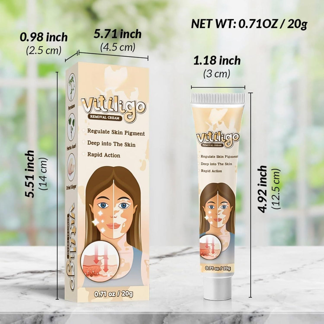 Vitiligo Removal Cream – Skin Tone Correcting Treatment
